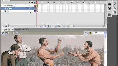 Flash CS4 Bones Animation - Part 2