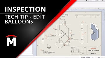 Editing Balloons in SOLIDWORKS Inspection Add-In