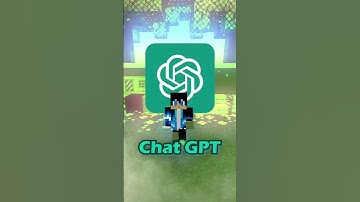 Chat GPT Is In MINECRAFT Now!?!? 🤩 #minecraft #shorts #viral