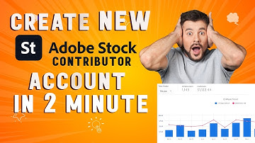 How To Create Adobe Stock Contributor Account in  2 Minutes #adobestockcontributor   #EarningOnline