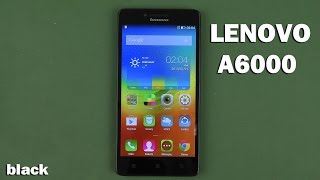 Распаковка Lenovo A6000 Black