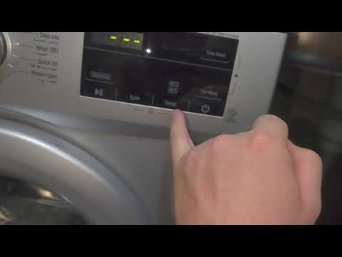 LG FH2J3QDNG5 Washing machine - how to switch the sound ON and OFF.