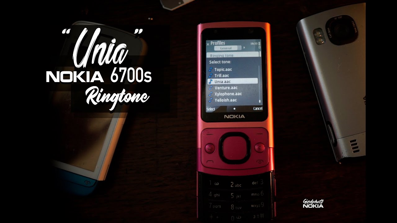 Nokia 6700  Unia ringtone