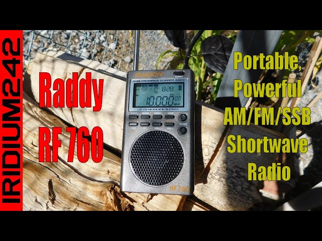 Raddy RF760 SSB Shortwave Radio FM AM SW CB VHF UHF WX AIR Marine - View #8
