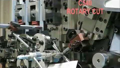 Vinston US & JYF Spring Machine Production Model C540 CNC Spring Machine Sample 2