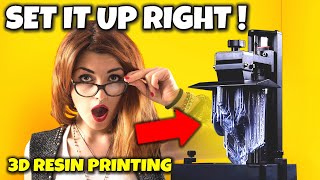 2. How to Assemble, LEVEL & Test a 3D Resin Printer