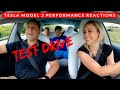 Almost Hallmark | Actress Amanda Baker Test Drives My Tesla Model 3 Performance