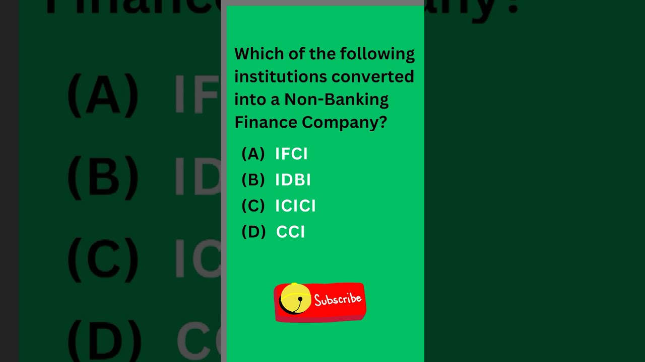 Which Of The Following Institutions Converted Into A Non Banking Which Of The Following Institutions Converted Into A Non Banking