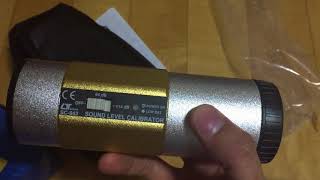 Lutron SC-942 Sound Calibrator unboxing screenshot 5