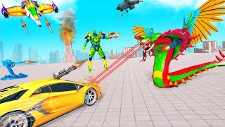 Multi Robot Transformation - Robot Snake VS Robot Scorpion - Akrep Robot Saldırısı Transformers screenshot 5