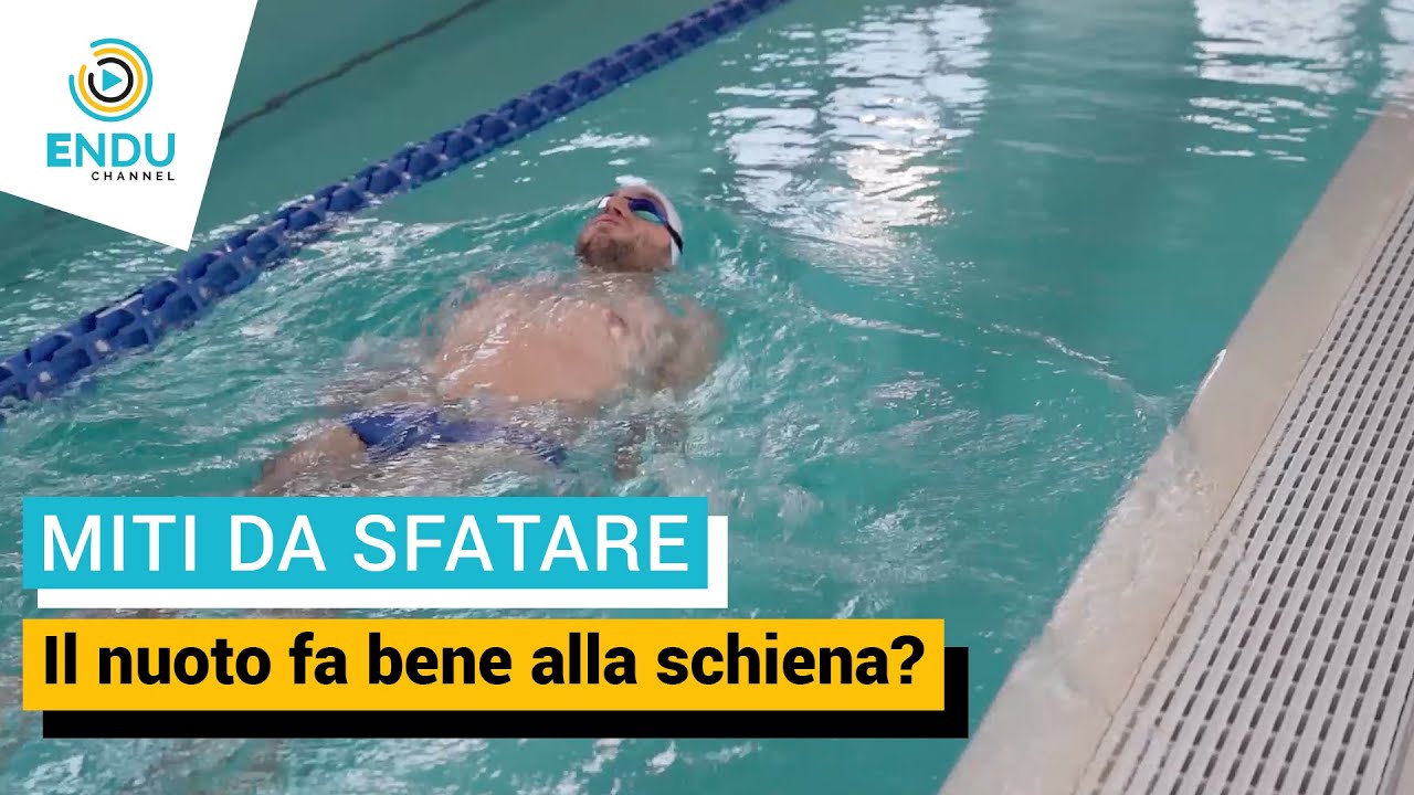 Il nuoto fa bene alla schiena?