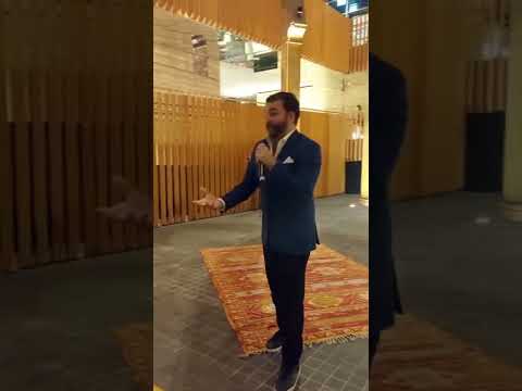 Dubai Expo 2020 – Moroccan Pavillon – Mini Concert of opera singer David Serero (2021)