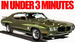 1970 Pontiac GTO Judge For Sale in under 3 minutes! (V21785)