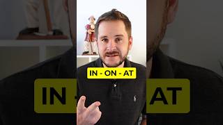 😳Preposiciones de lugar - IN o ON o AT? pt.2 #shorts #preposition #englishgrammar