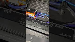 Subwoofer installation on this Chevy Suburban with Kicker in Los Angeles