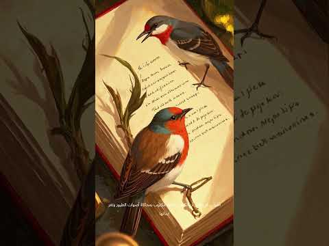 أغرب كتاب مدون بالكامل بلغة الطيور ابلور العظماء 