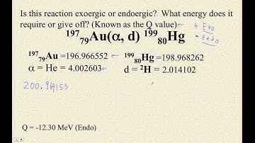 HTPIB30N Q Value of Nuclear Reactions