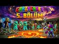 Ölmeye doyamıyorum ! BOOS`lar çok zorrrr (CRAZY CRAFT TÜRKÇE) 5.Bölüm