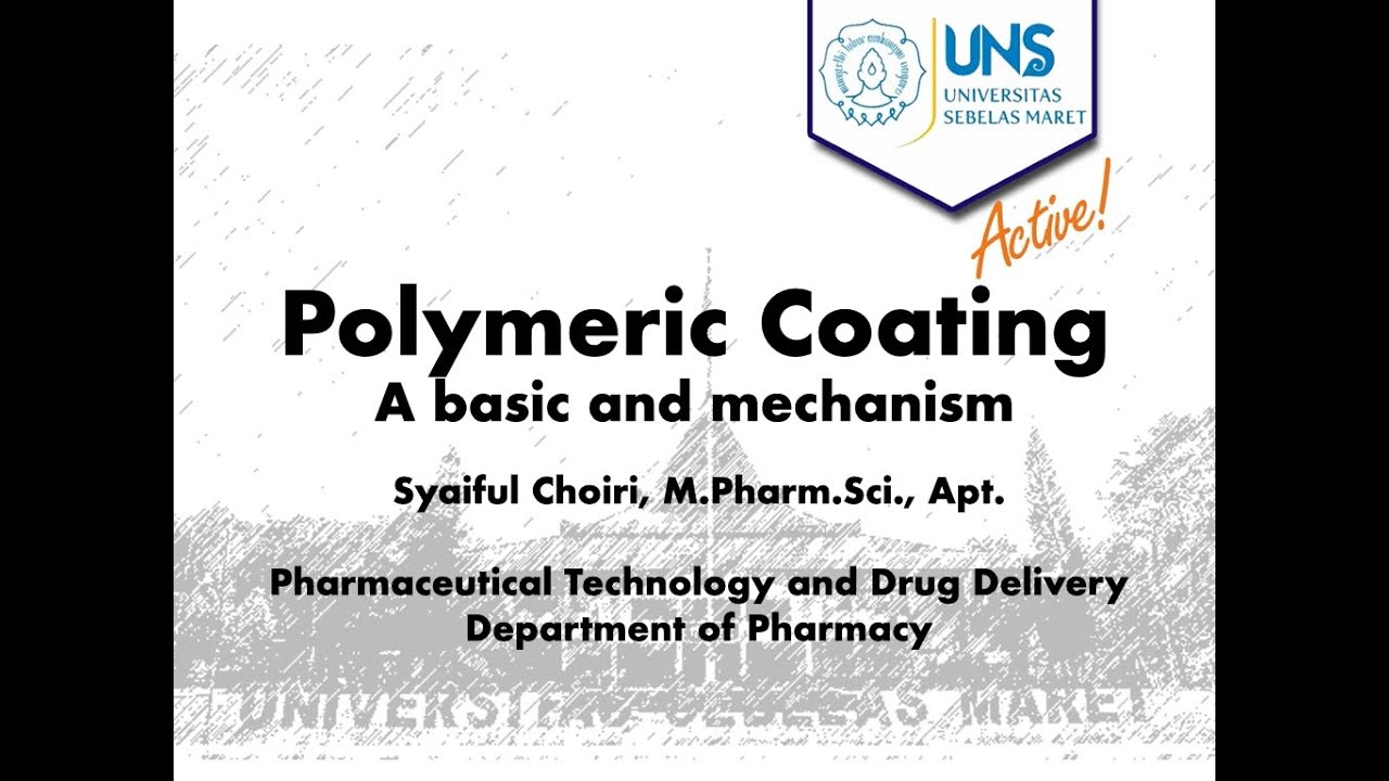 Polymeric Coating Basic and Mechanism Aspects YouTube