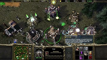 Warcraft III - 1 vs 23 Insane Computers | Attack Buff Party