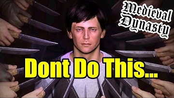 7 Mistakes EVERYONE Makes in Medieval Dynasty
