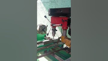 #Homemademinilathe#homemadepcp#pcpairriffle/first test sa ating 2in1 Homemade mini lathe+milling