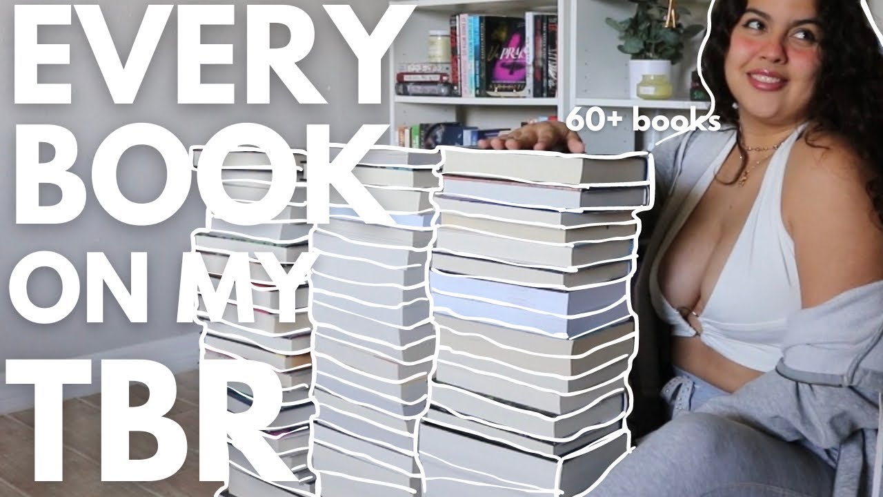 my HUGE physical tbr 🧸 all of the books I own but haven't read yet. 💌