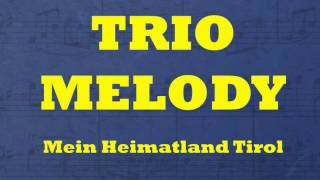 Video thumbnail of "Trio Melody - Mein Heimatland Tirol"