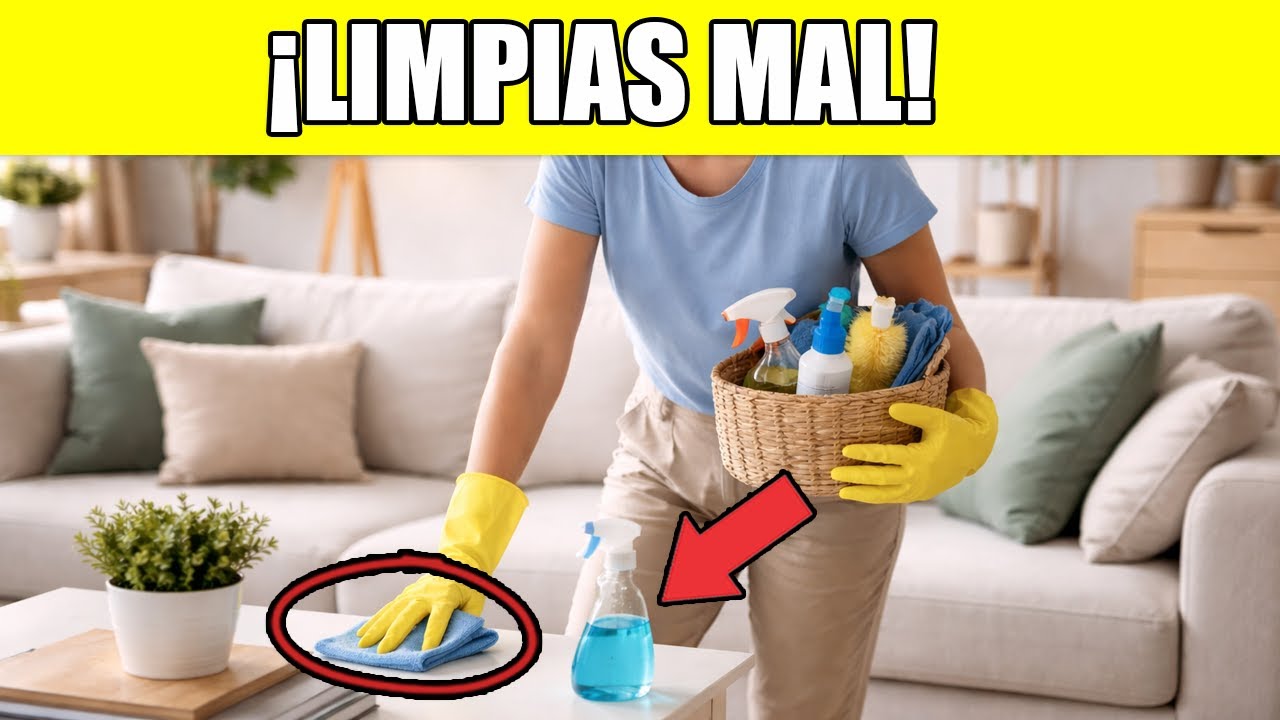21 MAYORES ERRORES al Limpiar tu Casa y Cómo Evitarlos (Nadie te lo cuenta)!
