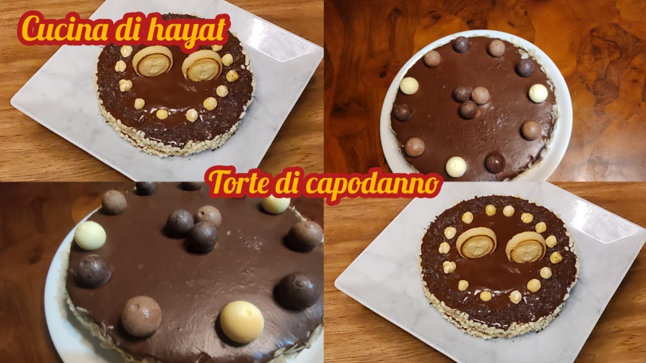 Non sapevo cosa fare per capodanno, allora ho fatto queste due torte facili da fare in pochi minuti!