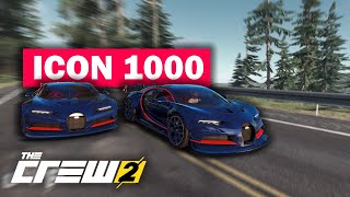 ICON 1000 Bugatti Chiron Carbon Edition - The Crew 2