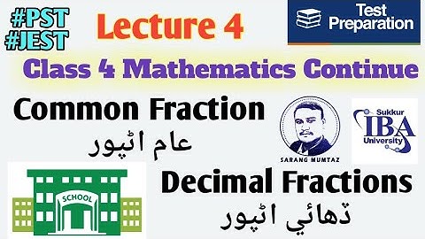 PST JEST Test Preparation Lecture 4 | Maths Class 4 Continue @sarangmumtaz8069 #pst #jest