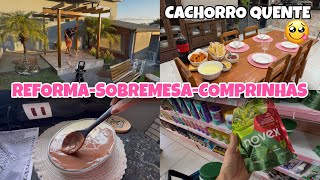 COMPRINHAS NO CENTRO DA CIDADE / Marido Reformou o JARDIM 🪴 CACHORRO QUENTE DELICIOSO PARA O JANTAR