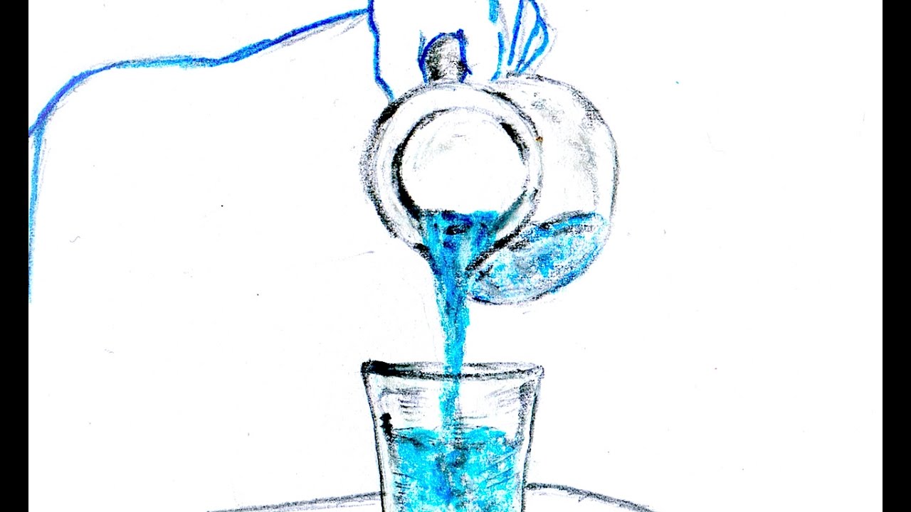 コップに水を注ぐ（効果音） Pouring Water into a Glass Sound Effect YouTube