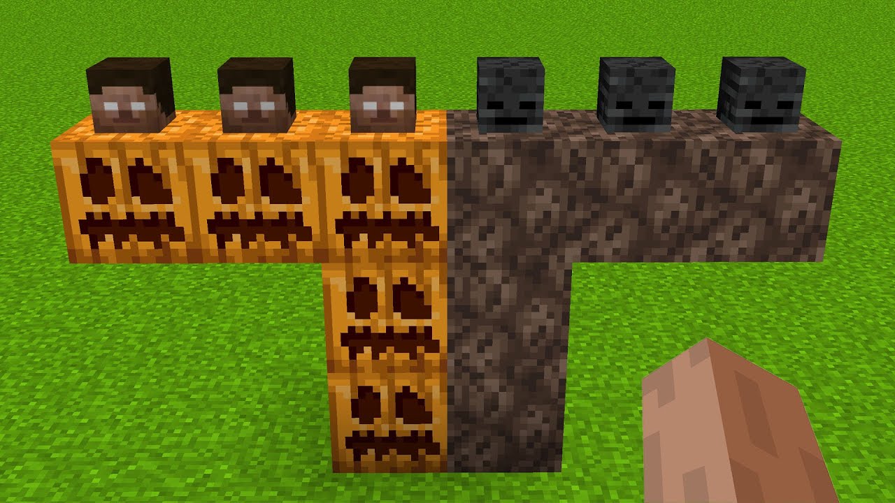what if you create HEROBRINE GOLEM WITHER BOSS in MINECRAFT - YouTube