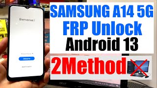 Samsung Galaxy A14 5G Frp Bypass/Unlock Android 13 Without Pc | Samsung A146 Google Account Remove