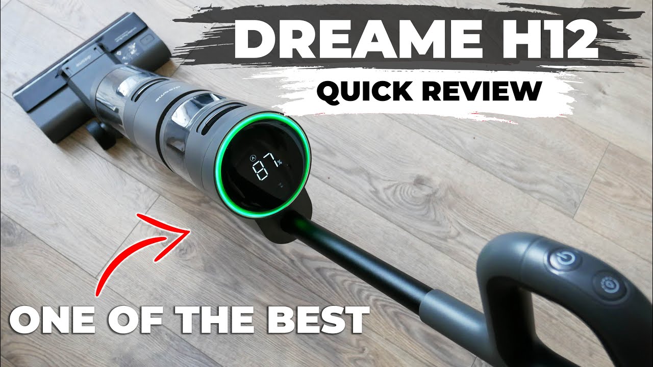 Dreame H12 Review & Test✓ Cordless Wet & Dry vacuum cleaner