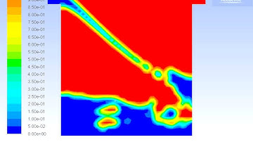 Water Entering a Tank - ANSYS Fluent Simulation