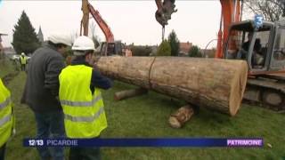 Ambiani, construction d'un challand - Reportage France 3 Picardie du 28 mars 2012