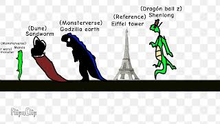 GIANT MONSTERS SIZE COMPARISON (@MetaBallStudios)