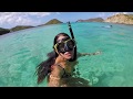 Snorkeling St. John USVI ~ Day 3 ~  Annaberg Trail to Waterlemon Cay @ Leinster Bay!