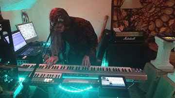 ARTIAM Ableton live synthwave  jam, Vocoder Launchkey Launchpad+ sh32 -OPERATION OVERDRIVE