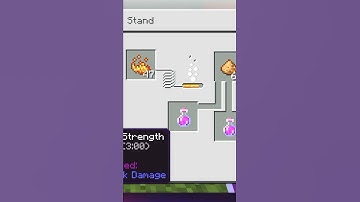 How to make potion of strength II in Minecraft very easy! #minecraft #shorts #subscribe | @MWM
