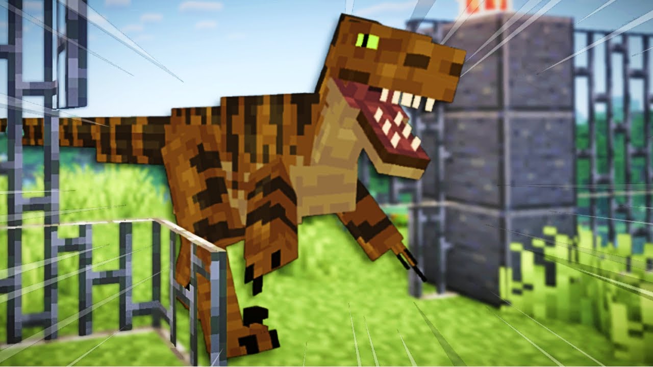 My Dinosaurs Broke Out... | Minecraft Fossils & Archaeology Server ...