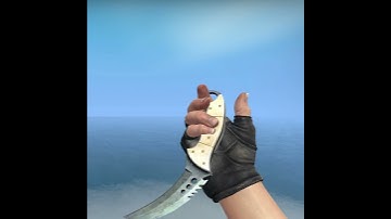 (CSGO) TALON KNIFE | Blue Steel
