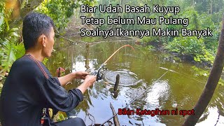 Spot Rawa Hutan Kalimantan Emang Luar Biasa, Kaya Ga Habis2 Ikannya