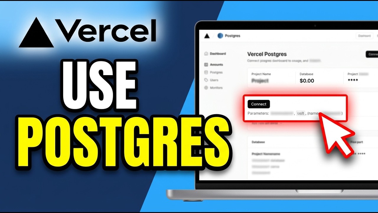 How to Use Vercel Postgres 2026 (Quick & Easy) - YouTube