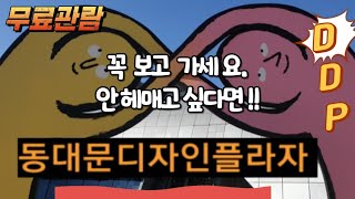 동대문디자인플라자 DDP가기 전에 꼭 보고 가야 안 헤매요.무료전시8곳