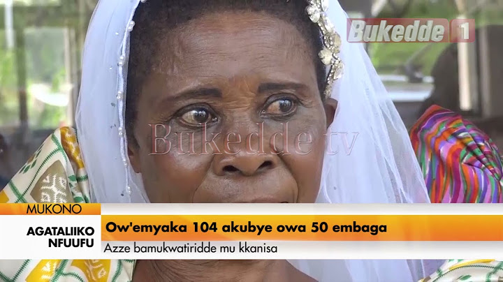 Agataliikonfuufu: Ow'emyaka 104 akubye owa 50 embaga  Azze bamukwatiridde mu kkanisa