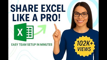 Hoe u een Excel-bestand met meerdere gebruikers deelt (zonder het te beschadigen!) #excel #ai #re...